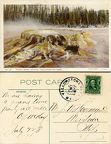 Yellowstone Punch Bowl 1908 - to John Wm Hagemeyer Sr from OL McKay