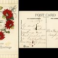 Christmas 1913 card from Rev J E Jones