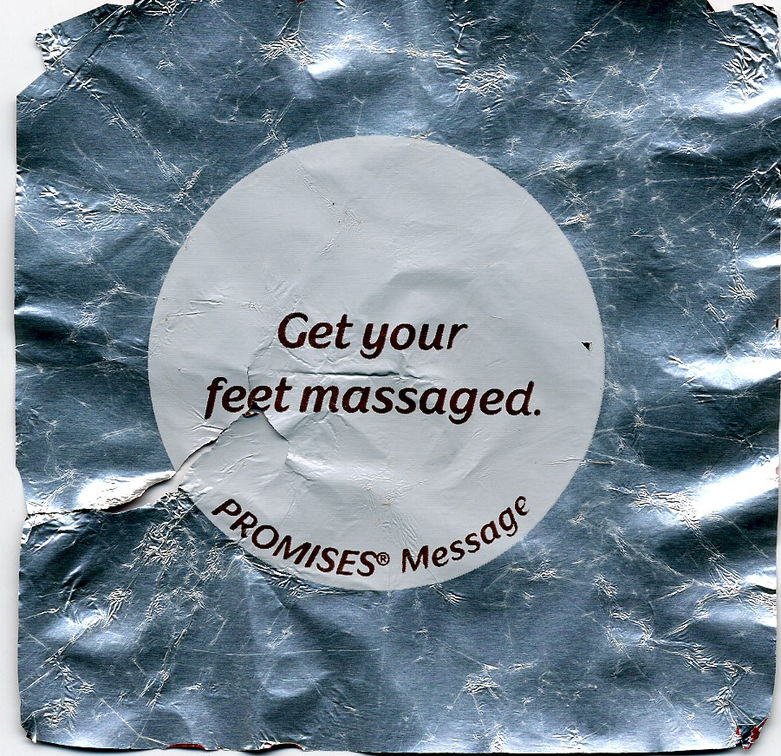 Get your feet massaged