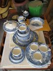 blue dishes