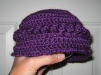 Spunky purple hat 1