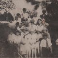 group of children prob Ethel and Irene in front row - Hasty203