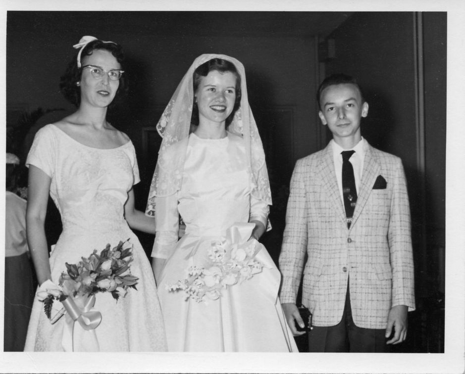 Nita, Mary Louise, Jesse April 20 1957