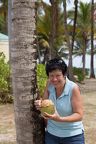 035-Susan with coconut-0373