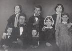 David E Beaty and family 1850