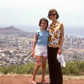 1977 Hawaii - Susan and Mary Louise in Honolulu