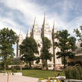 1975 Mormon Temple in Salt Lake City